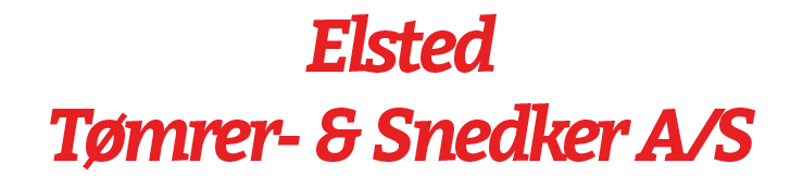 Elsted tømrer & Snedker A/S